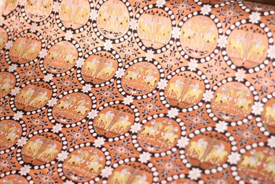 Pearl Roundel Winged Horse Shu Brocade Fabric | Custom by the Meter