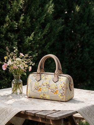 Plum-Blossom Brocade, Heritage On-the-Go (22 × 14 cm)