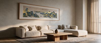 Shu-Brocade A Thousand Li of Rivers and Mountains・Iconic Song-Dynasty Silk Scroll