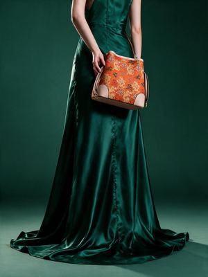 Auspicious Dragon on Imperial Brocade