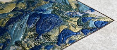 Shu-Brocade A Thousand Li of Rivers and Mountains・Iconic Song-Dynasty Silk Scroll