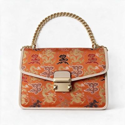 Dragon-Cloud Brocade, Auspicious Splendor (22 × 17 cm)