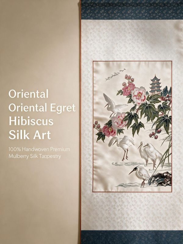 Shu-Brocade Spring Scenery of Jinjiang River · Vertical Bashu Landscape Scroll